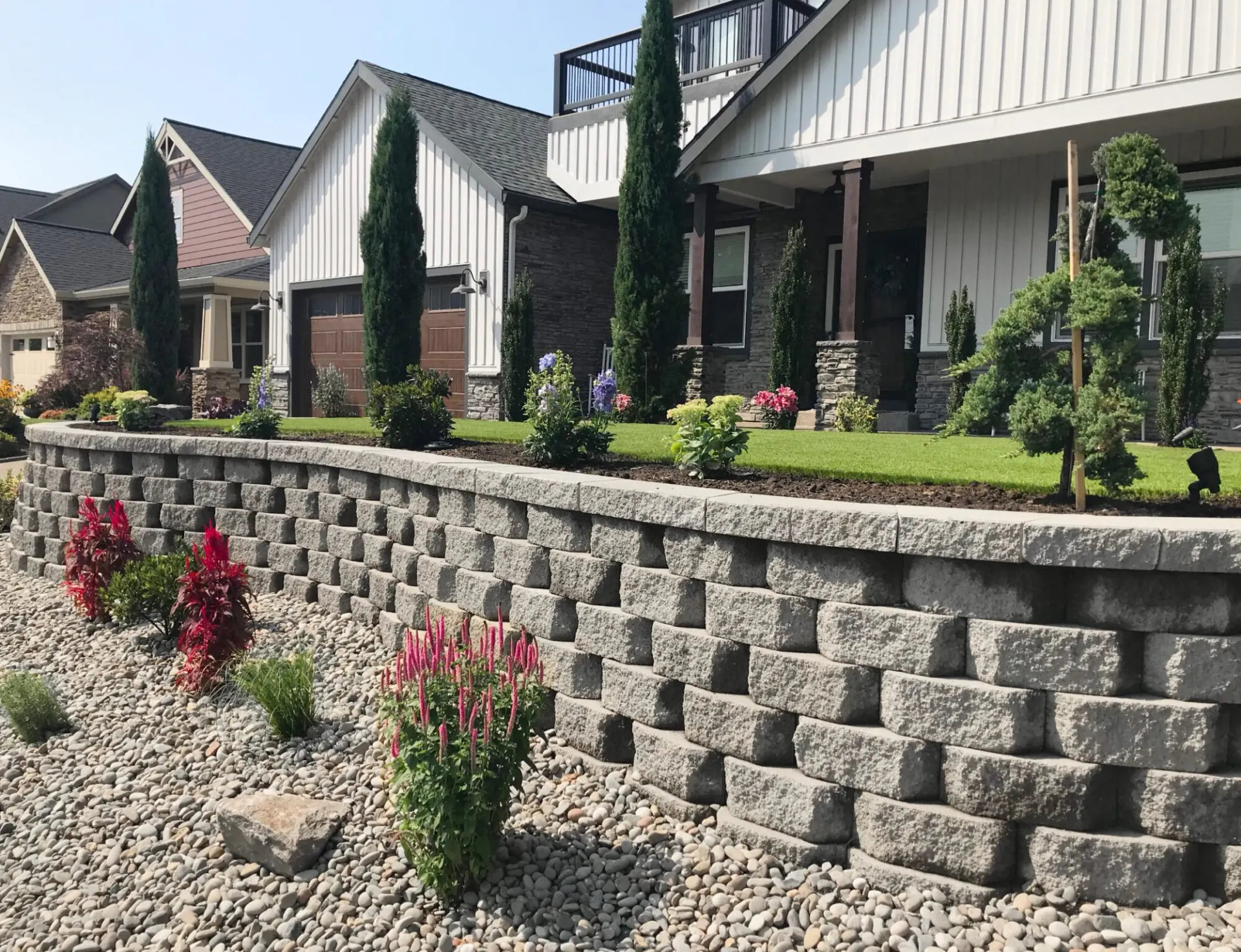 Paver, hardscape and outdoor living project by Western Paver Design